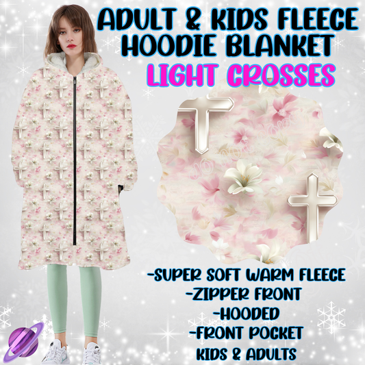 LIGHT CROSSES - HOODIE BLANKET RUN-PREORDER CLOSING 9/27