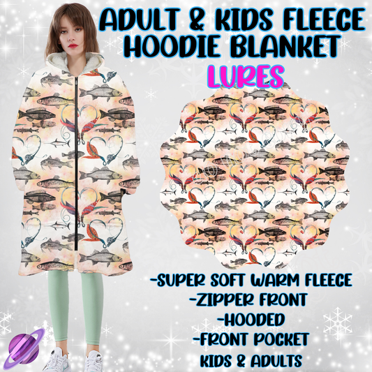 LURES - HOODIE BLANKET RUN-PREORDER CLOSING 9/27