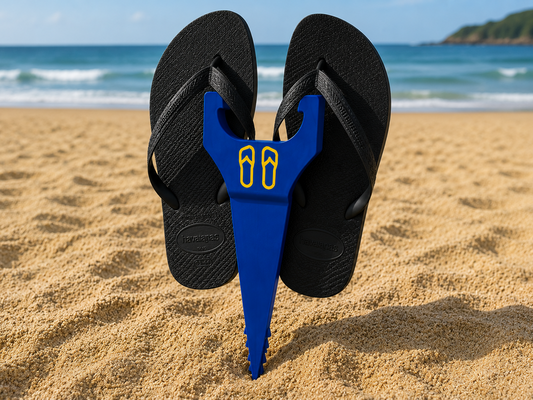 FLIP FLOP SAVER BEACH SPIKE-3D PRINTED