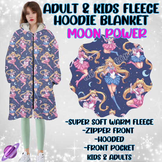 MOON POWER - HOODIE BLANKET RUN-PREORDER CLOSING 9/27
