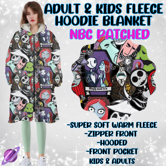 NBC PATCHED - HOODIE BLANKET RUN-PREORDER CLOSING 9/27