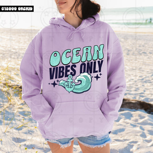 OCEAN VIBES ONLY HOODIE
