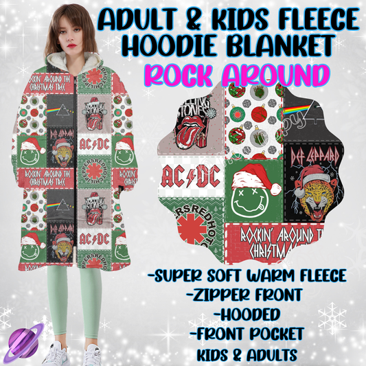 ROCK AROUND - HOODIE BLANKET RUN-PREORDER CLOSING 9/27