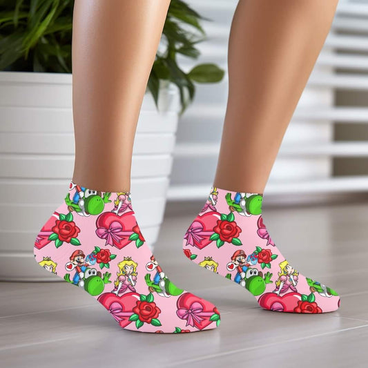 Rose Plumber Queen - Custom Socks for Everyday Comfort