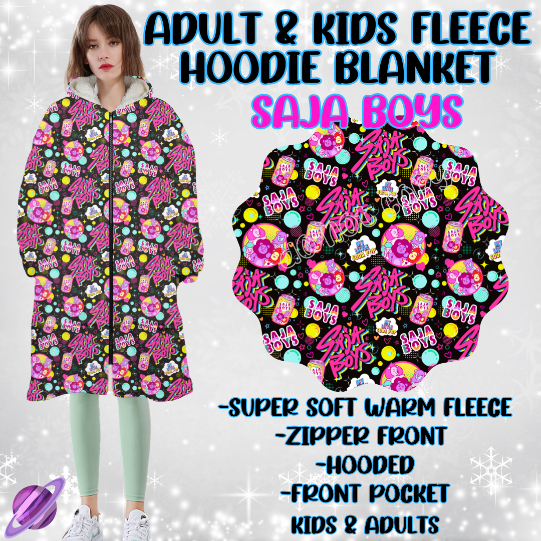 SAJA BOYS - HOODIE BLANKET RUN-PREORDER CLOSING 9/27