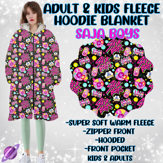 SAJA BOYS - HOODIE BLANKET RUN-PREORDER CLOSING 9/27