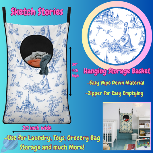 SKETCH STORIES-Hanging Storage Baskets-Preorder closing 6/13