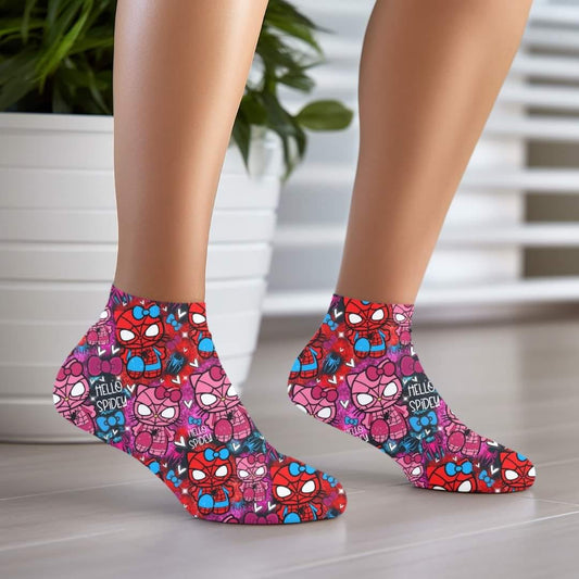 Spider Kitty - Custom Socks for Everyday Comfort