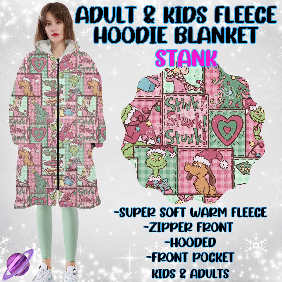 STANK - HOODIE BLANKET RUN-PREORDER CLOSING 9/27