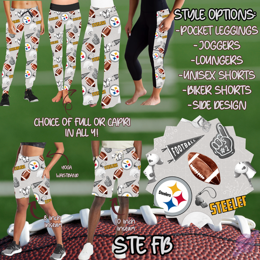GAME DAY-STE FB-6 STYLE BOTTOMS-PREORDER CLOSING 9/8
