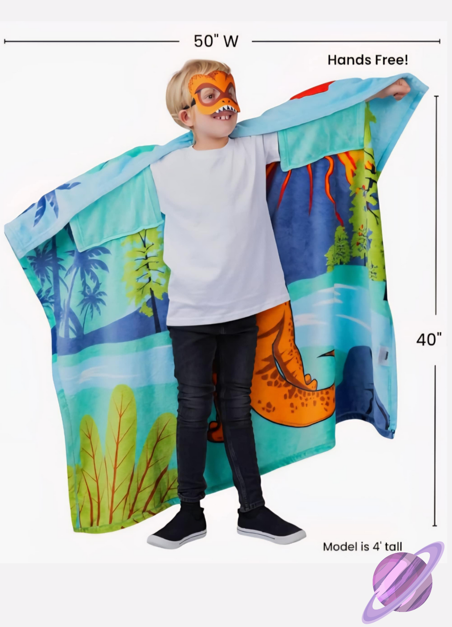 WEARABLE THROW RUN-FLORAL EYEBALL-PREORDER CLOSING 8/31