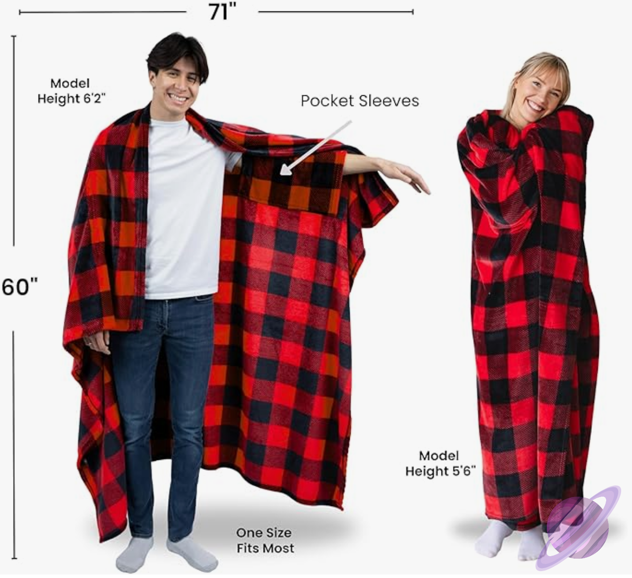 WEARABLE THROW RUN-MINING BLOCKS-PREORDER CLOSING 8/31